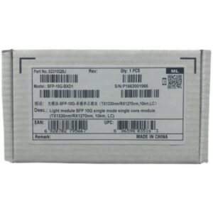 SFP-10G-BXD1   （02310QBJ）  TX1330nm/RX1270，10km，10G LC单纤