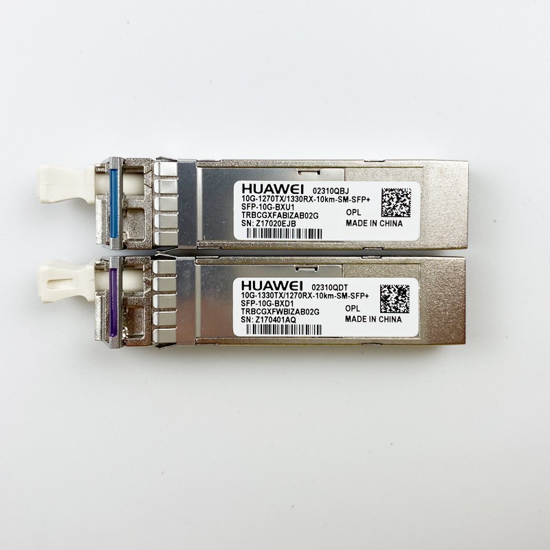 SFP-10G-BXU1 (02310QBJ)10G-1270TX/1330RX-10km-SM-SFP+