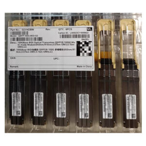 QSFP-100G-BIDI-G2(02314DBW)100G-850/910nm-0.1km-QSFP28