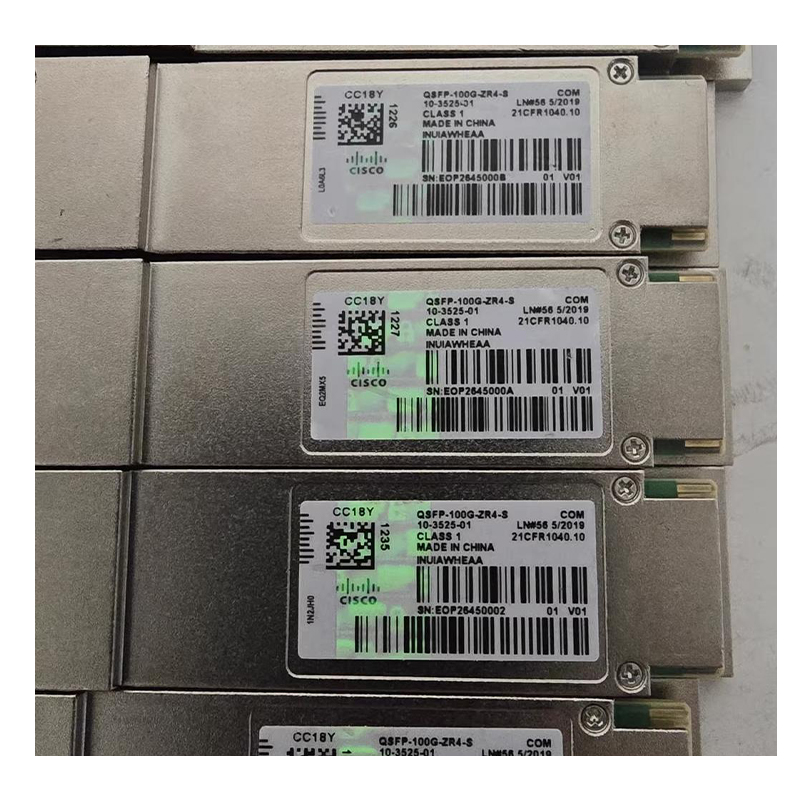 思科QSFP-100G-ZR4-S（10-3525-01）光模块