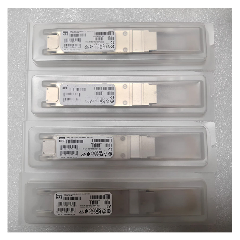 Mellanox MMA4Z00-NS400	400Gb/s单端口OSFP MPO-12/APC 多模SR4 50m光模块