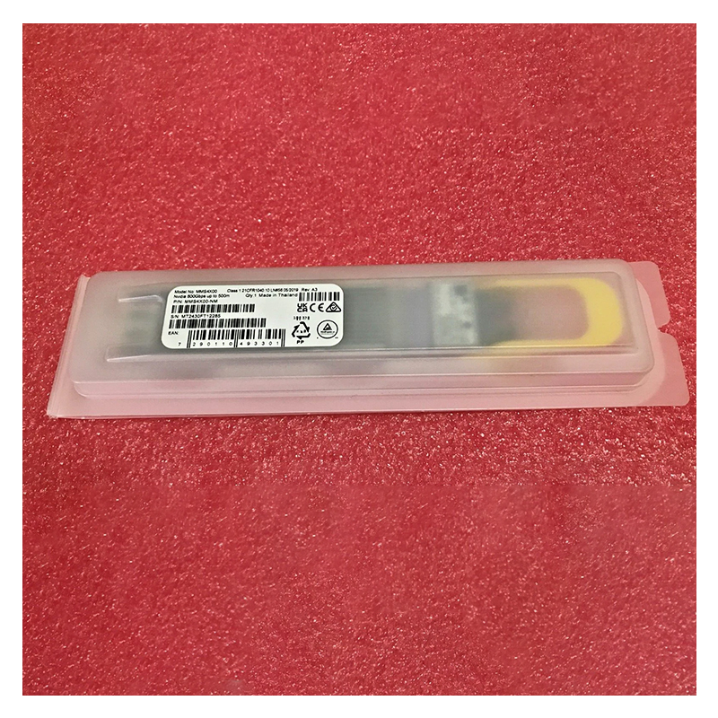 Mellanox MMS4X00-NM 800Gbps 双端口 OSFP 2x400Gb/s 两个 MPO-12/APC 单模 DR8 500m光模块