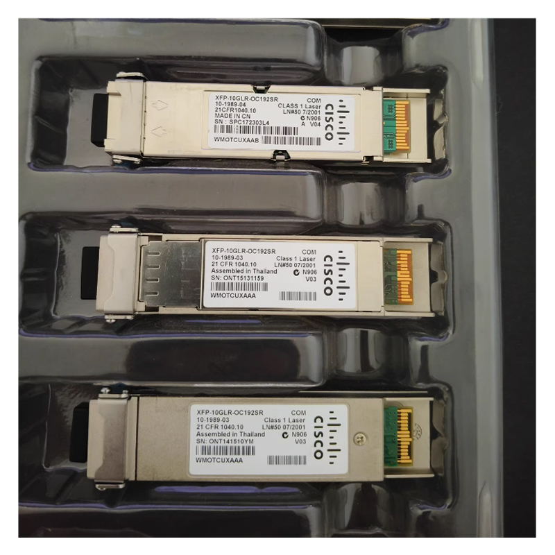 思科XFP-10GLR-OC192SR(10-1989-04)光模块