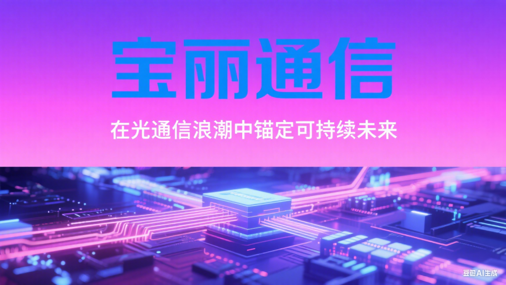 宝丽通信，主要销售光模块