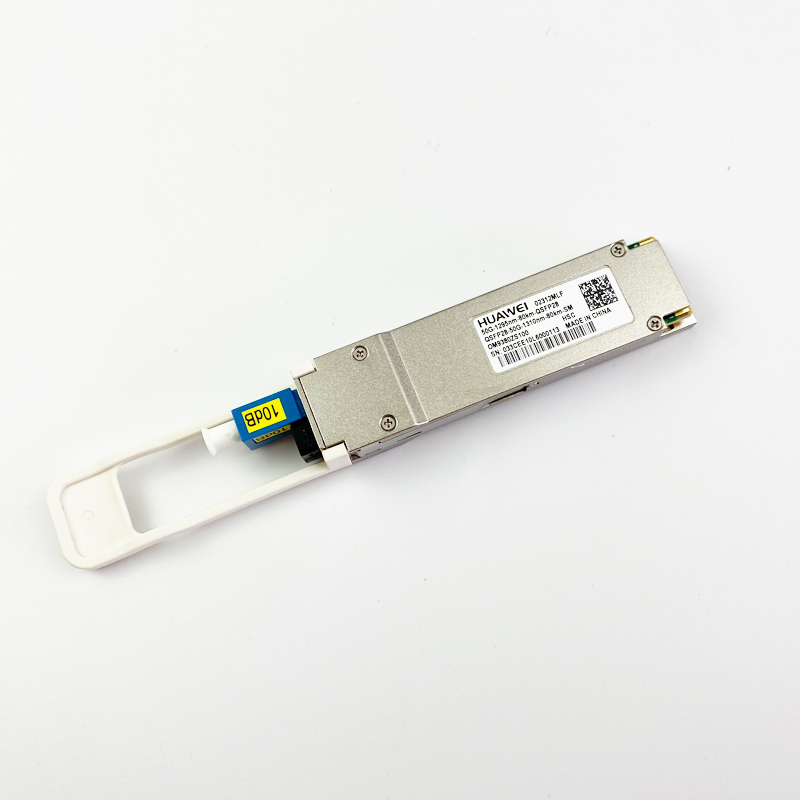 QSFP28-50G-1310nm-80km-SM	(02312MLF）50G-1295nm-80km-QSFP28