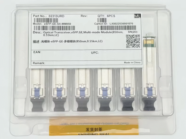 eSFP-GE-SX-MM850  （02313URD）GE-850nm-0.55km-MM-ESFP