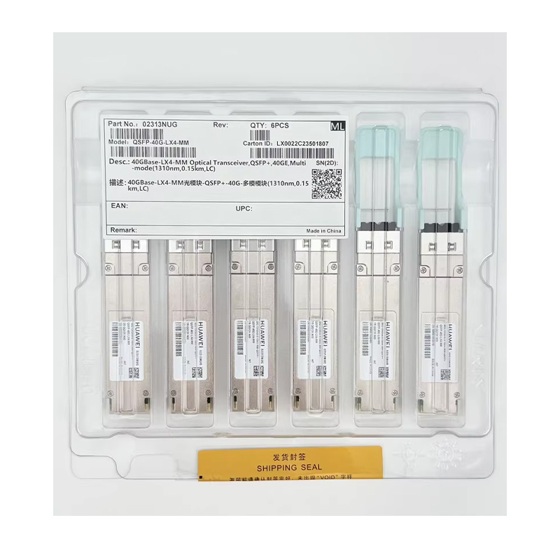 QSFP-40G-LX4-MM （02313NUG）40G-1310nm-0.15km-MM-QSFP+