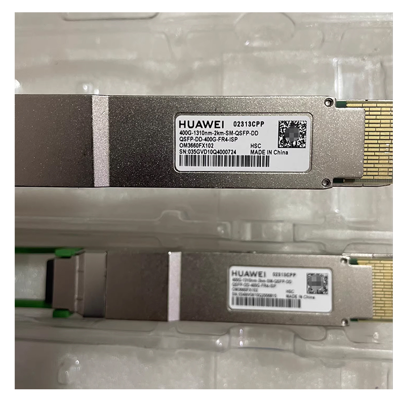 QSFP-DD-400G-FR4-ISP （02312CPP）400G-1310nm-2km-SM-QSFP-DD