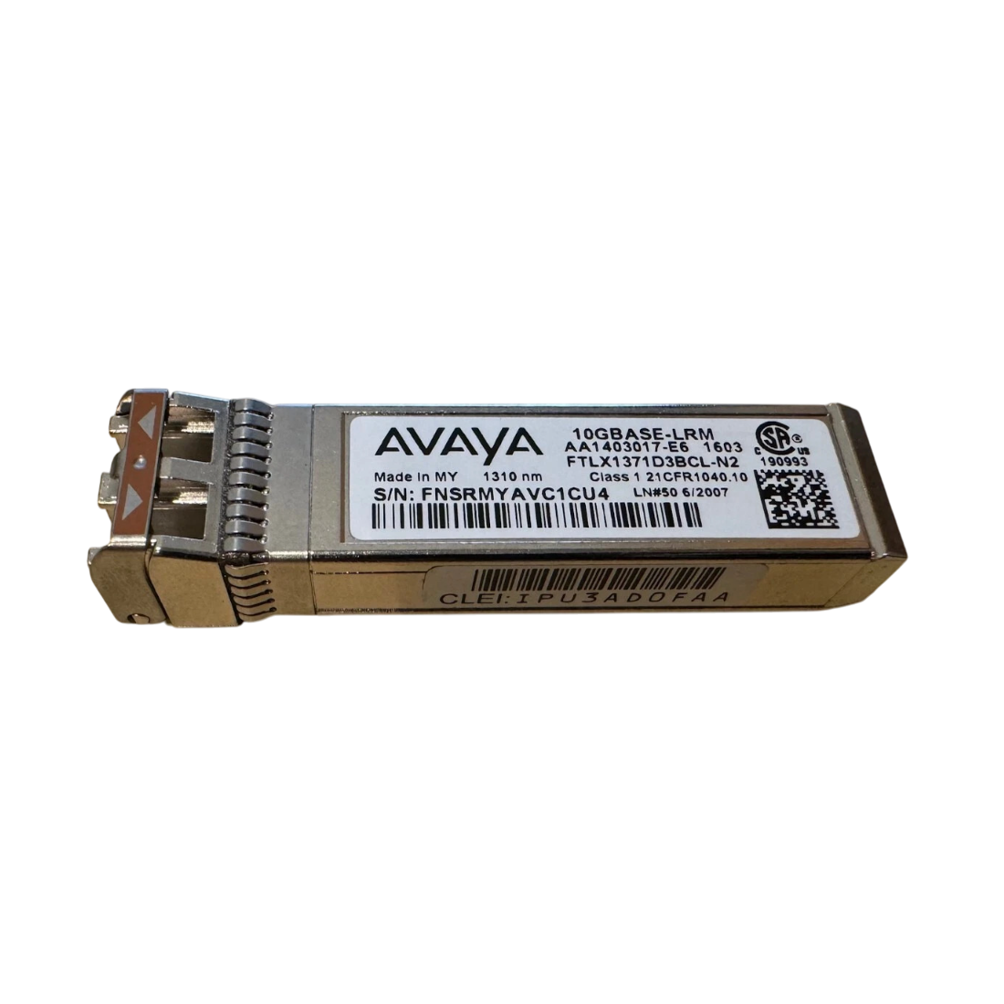 亚美亚 Avaya AA1403017-E6 光模块
